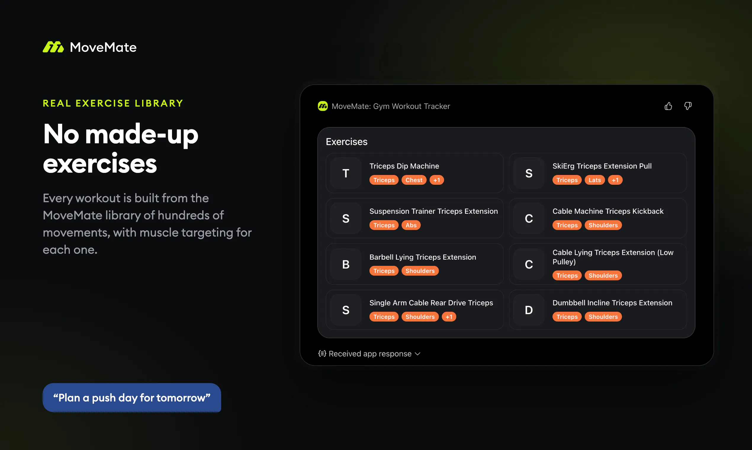 MoveMate for ChatGPT & Claude gallery image