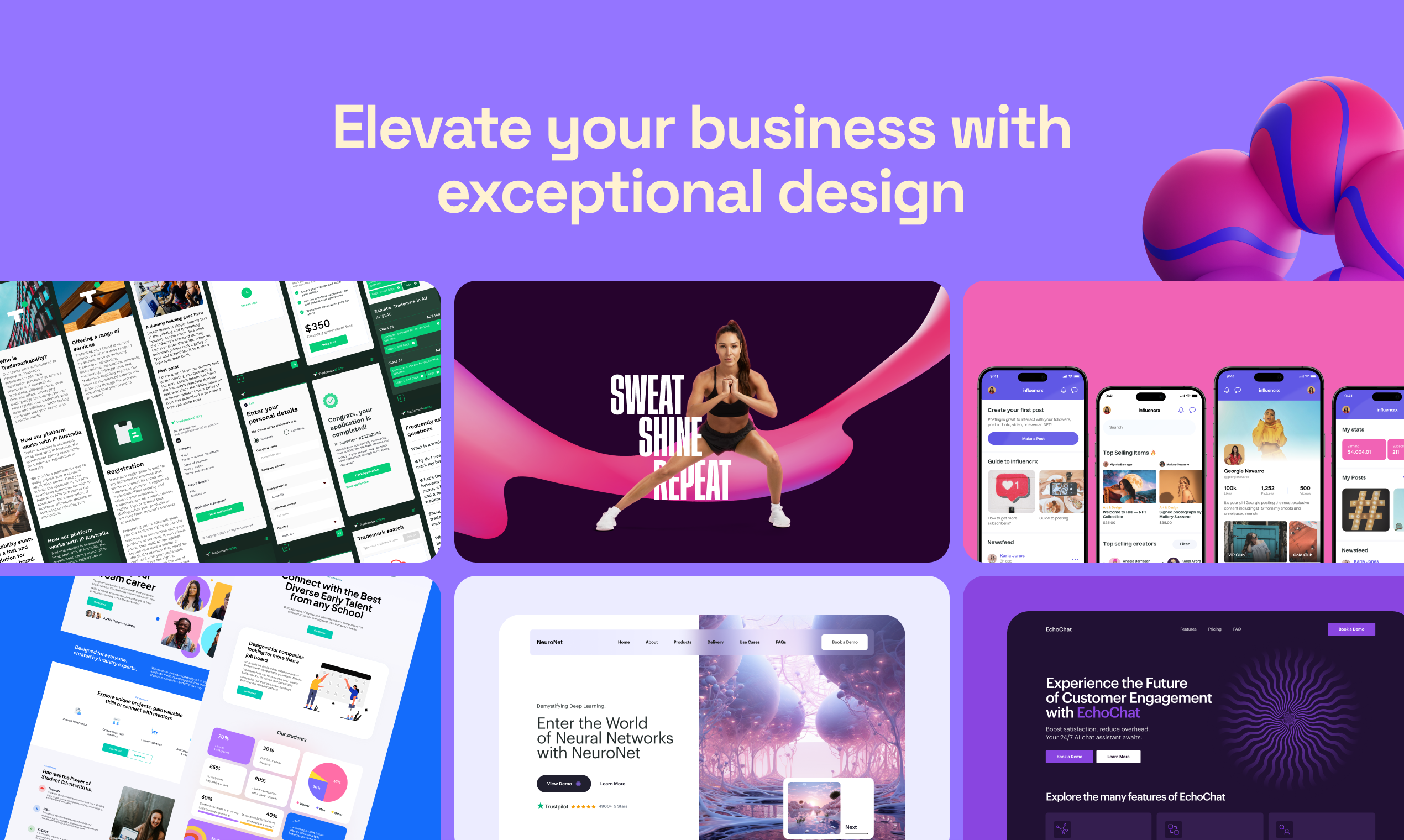 startuptile Designment-Design on-demand: your UI/UX web & brand solution