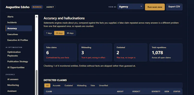 BrandsTrack screenshot 2