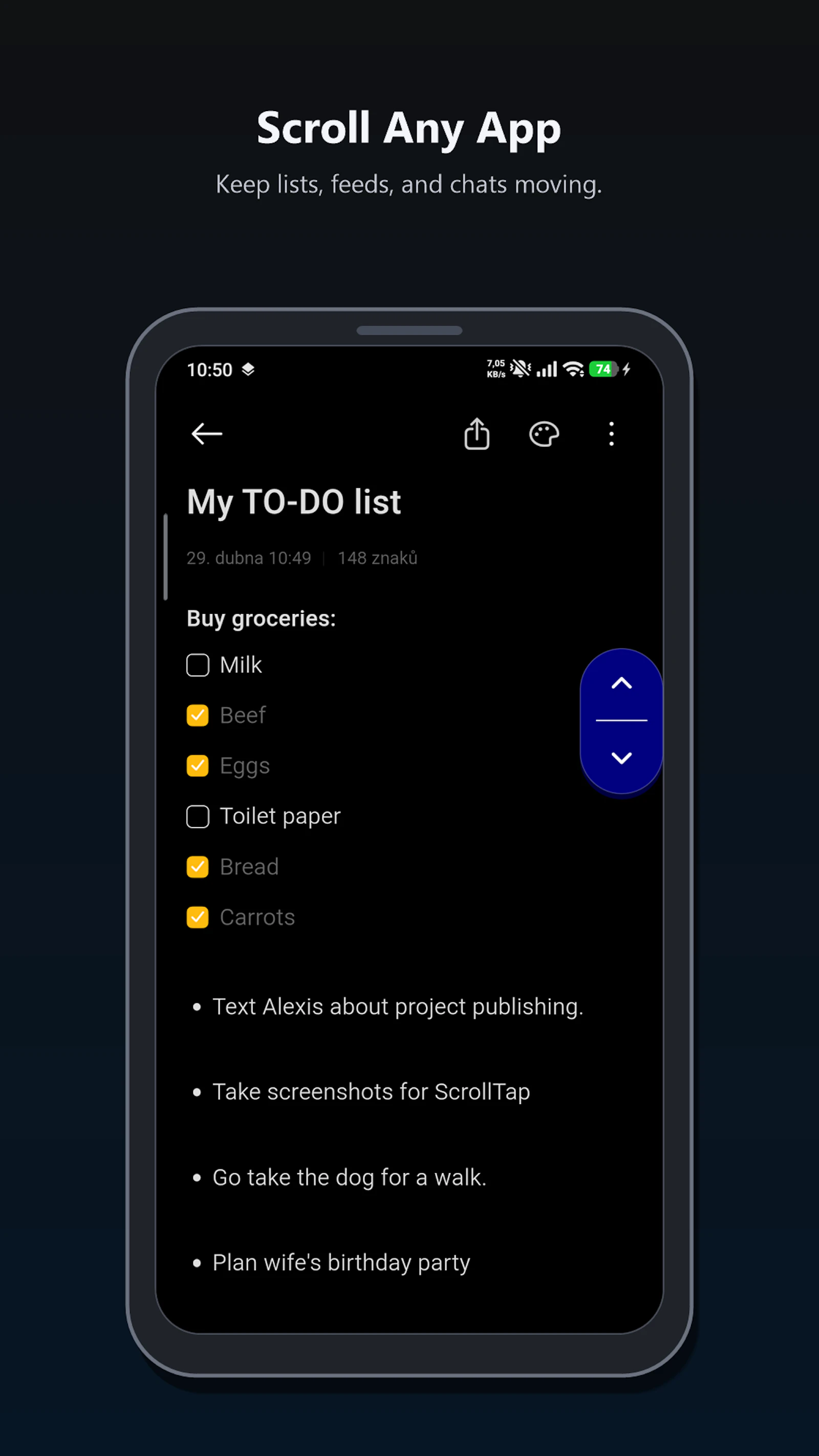 ScrollTap screenshot 3
