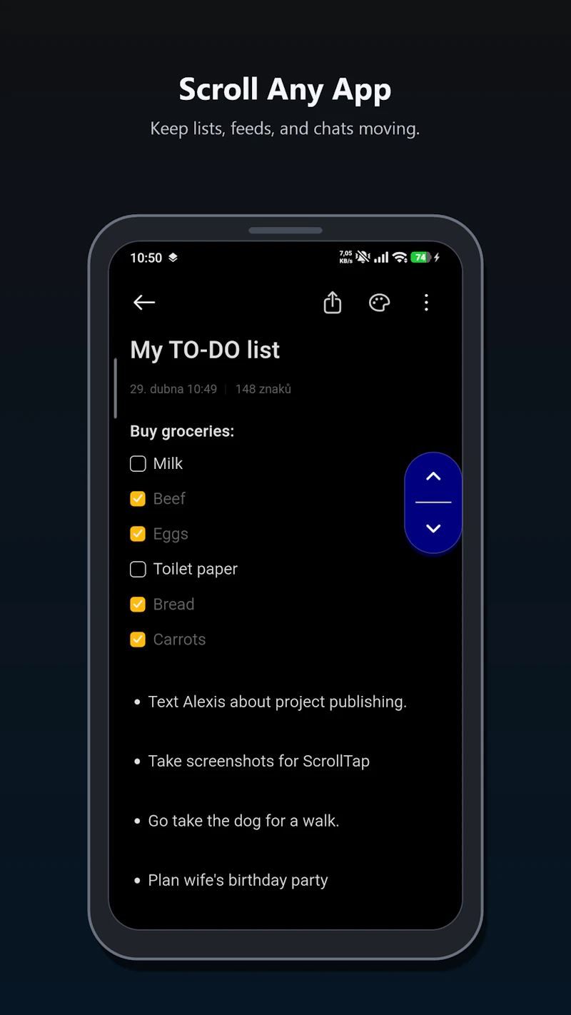 ScrollTap screenshot 3
