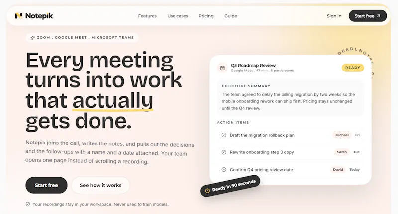 Notepik screenshot 1