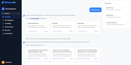 SiteupAI gallery image