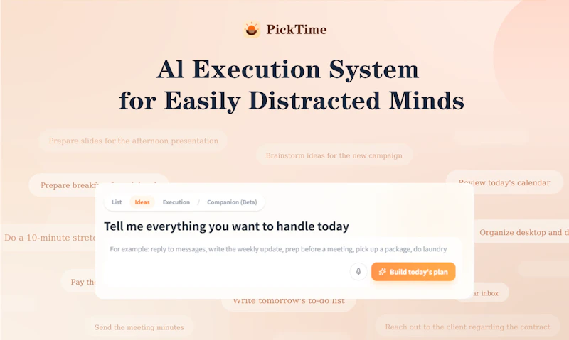 PickTime screenshot 2