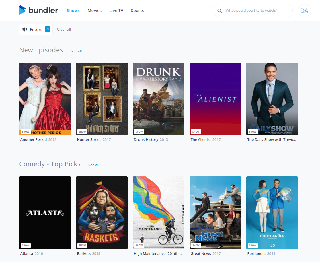 Bundler Streaming & TV Guide gallery image