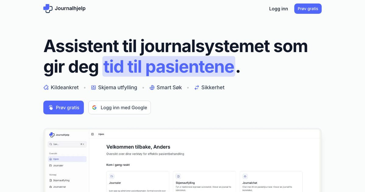 Journalhjelp gallery image