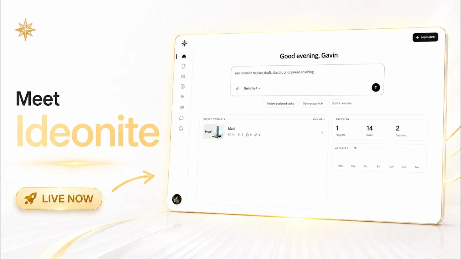 Ideonite screenshot 1 (video preview)