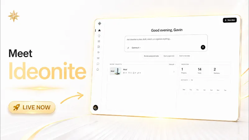 Ideonite screenshot 1 (video preview)
