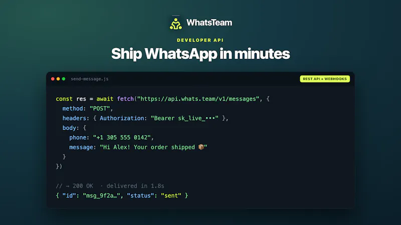 WhatsTeam screenshot 10