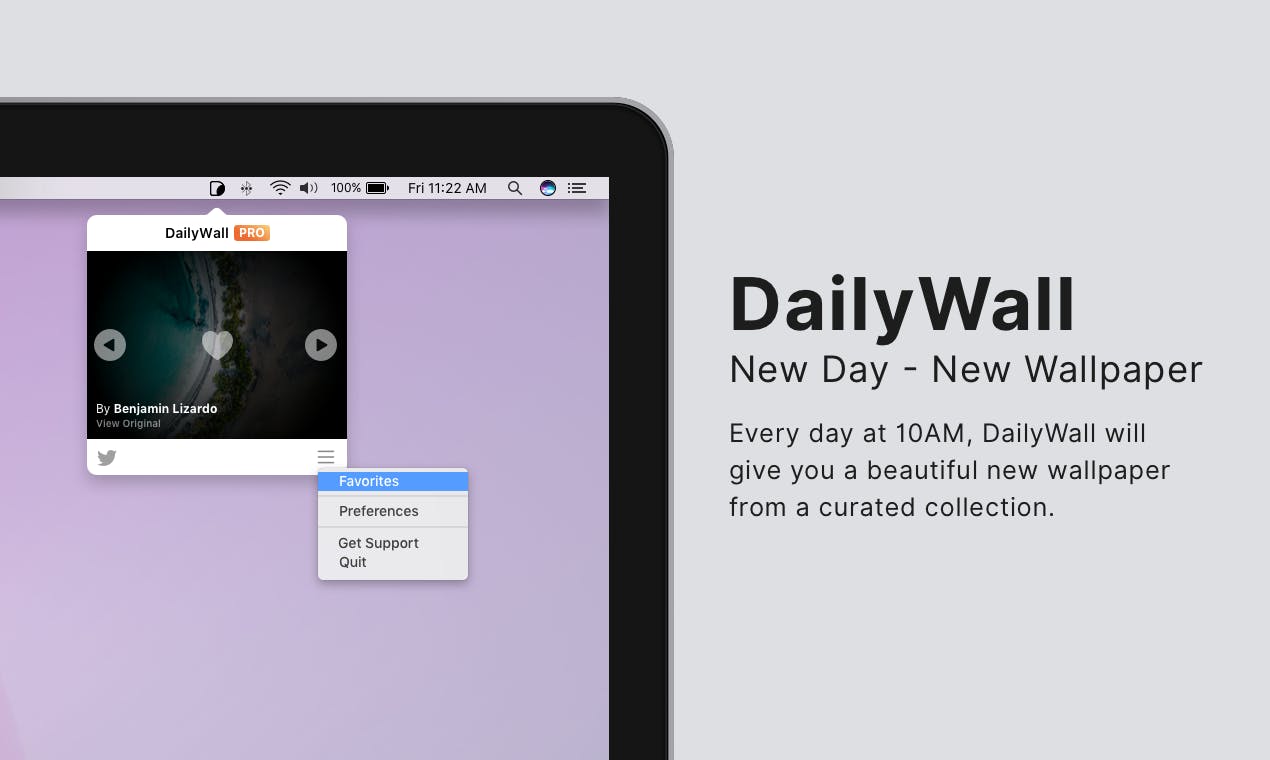 DailyWall 2.0 (Mac + iOS) media 2