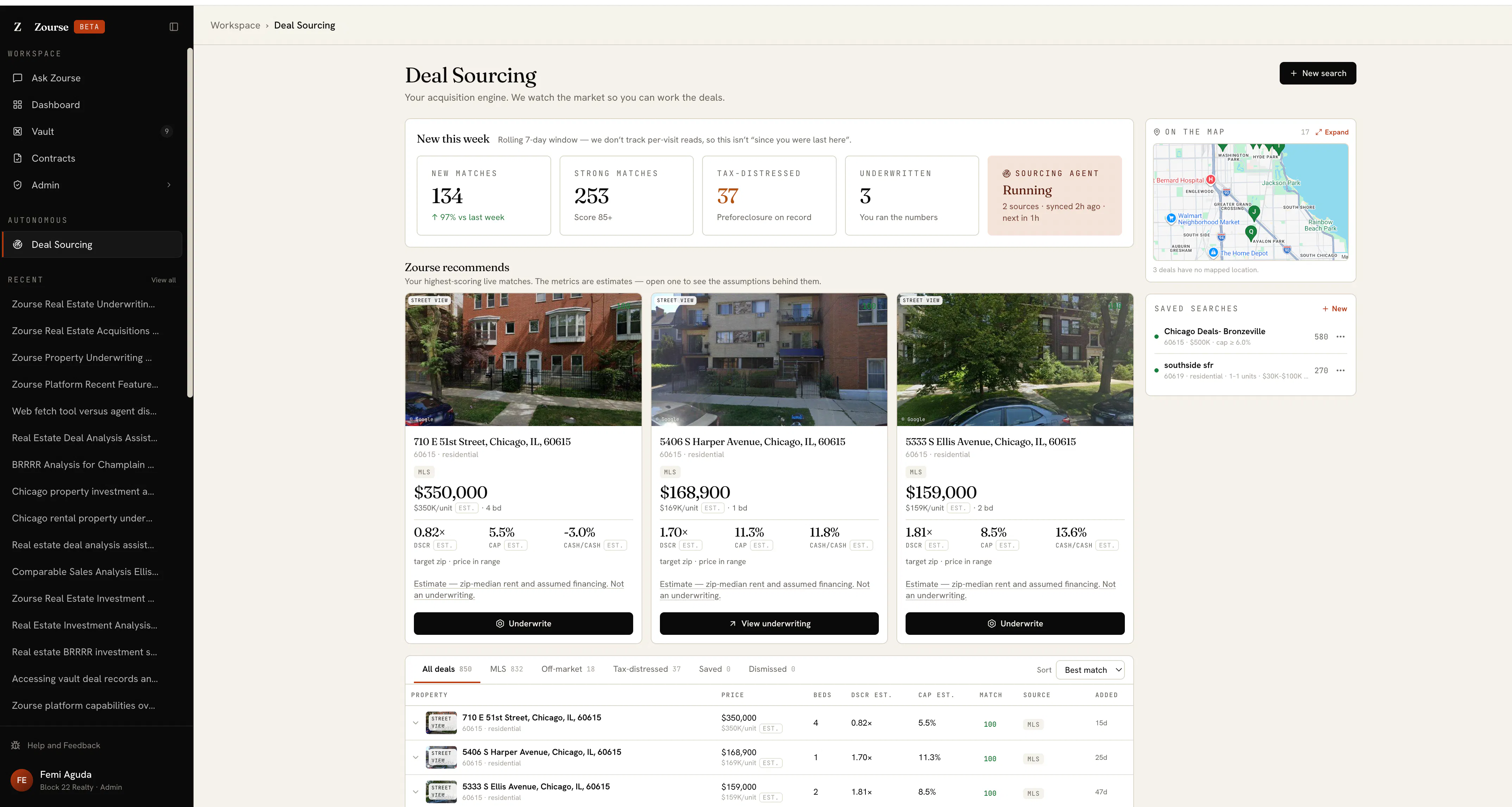 Zourse AI Deal OS for Real Estate  gallery image