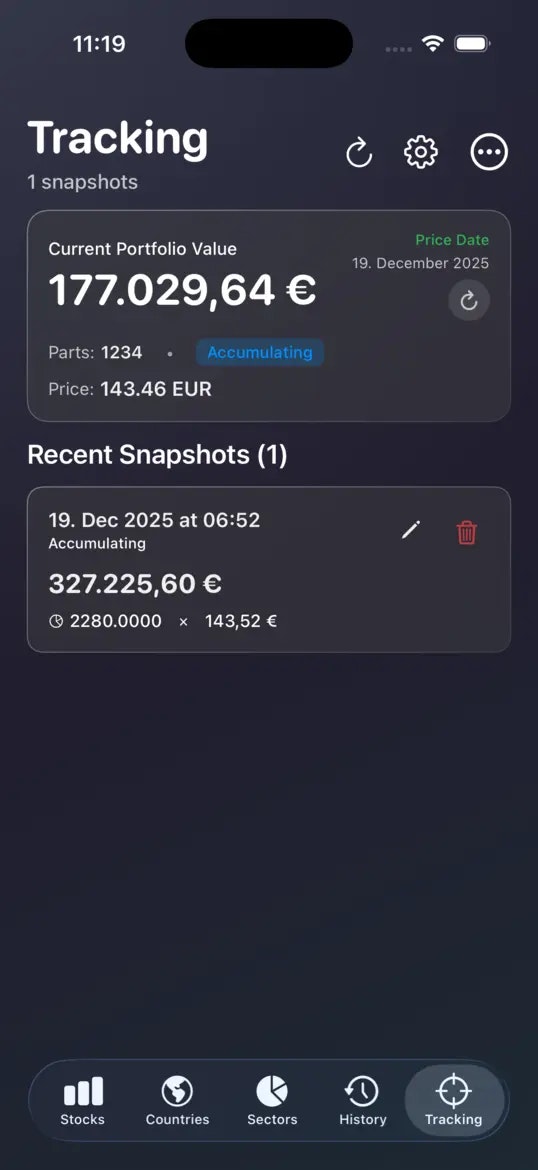 EquityLens - Screenshot 5 showing product features and functionality