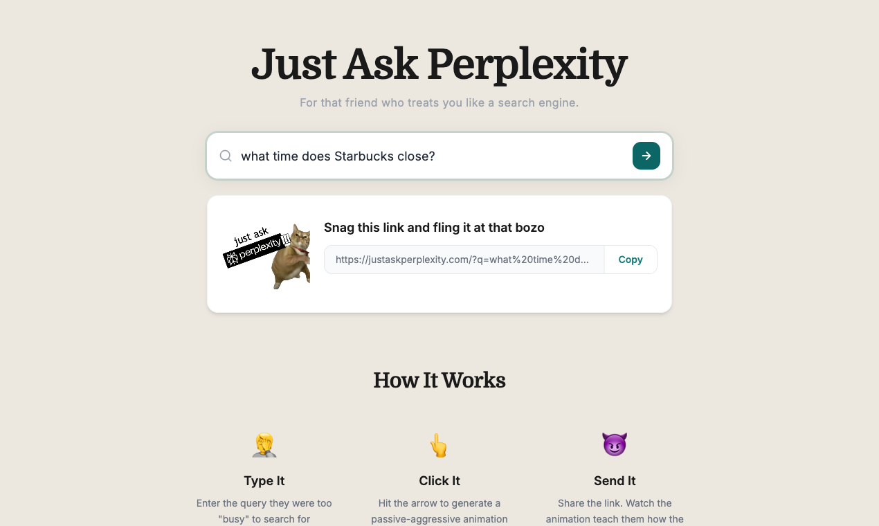 Just Ask Perplexity gallery image