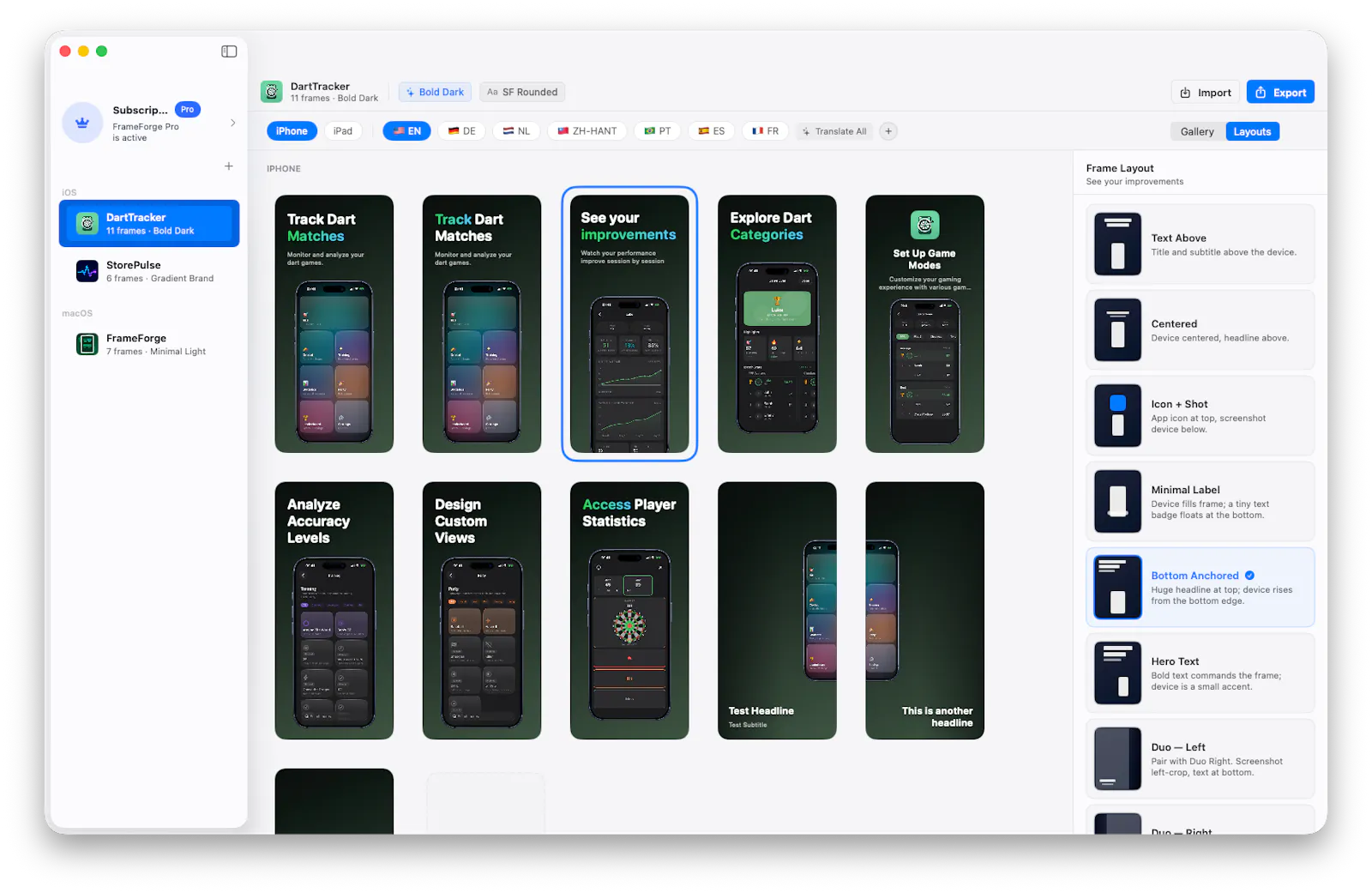 FrameForge - Screenshot Framer screenshot 1