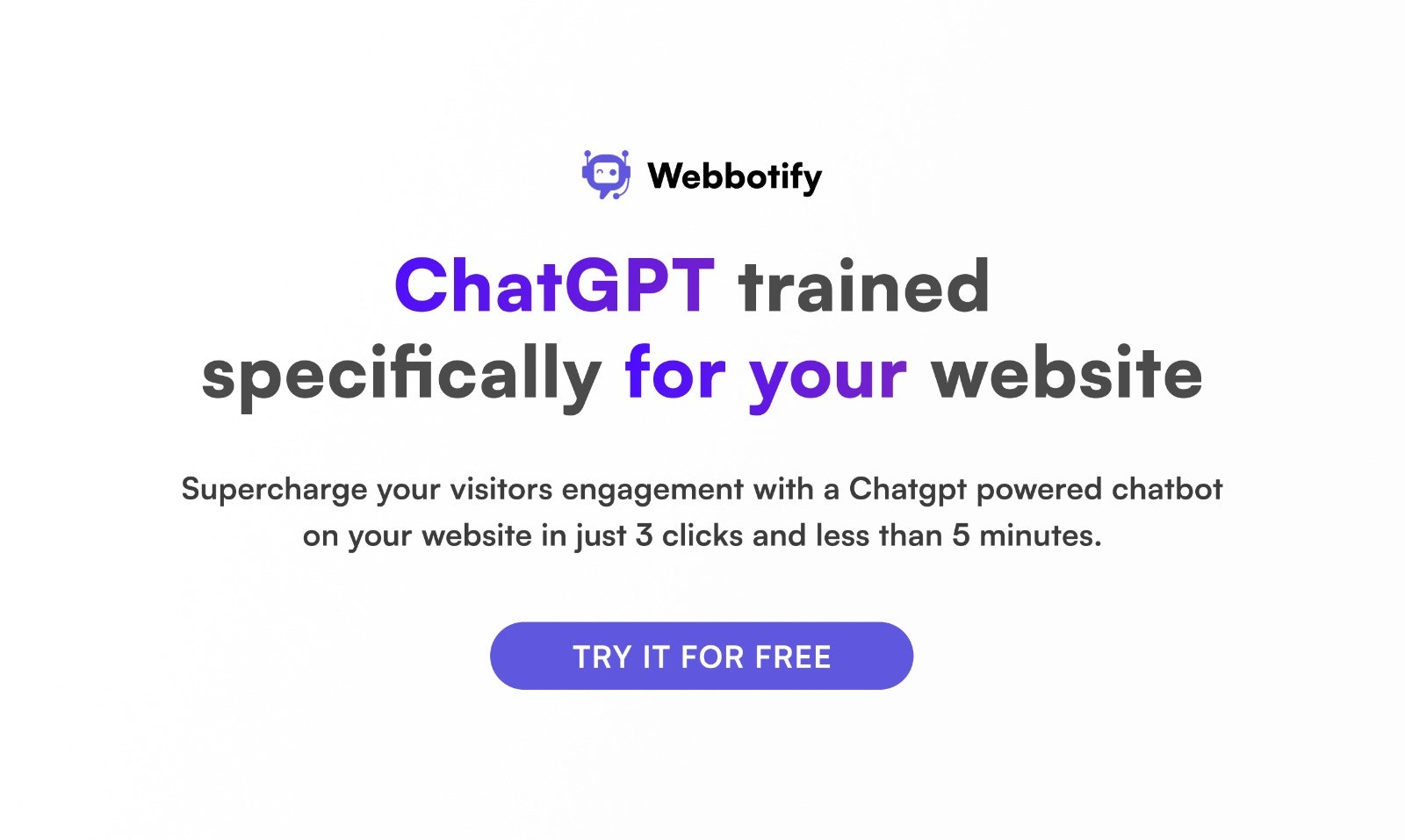 startuptile WebBotify-ChatGPT trained specifically for your website under 2 mins