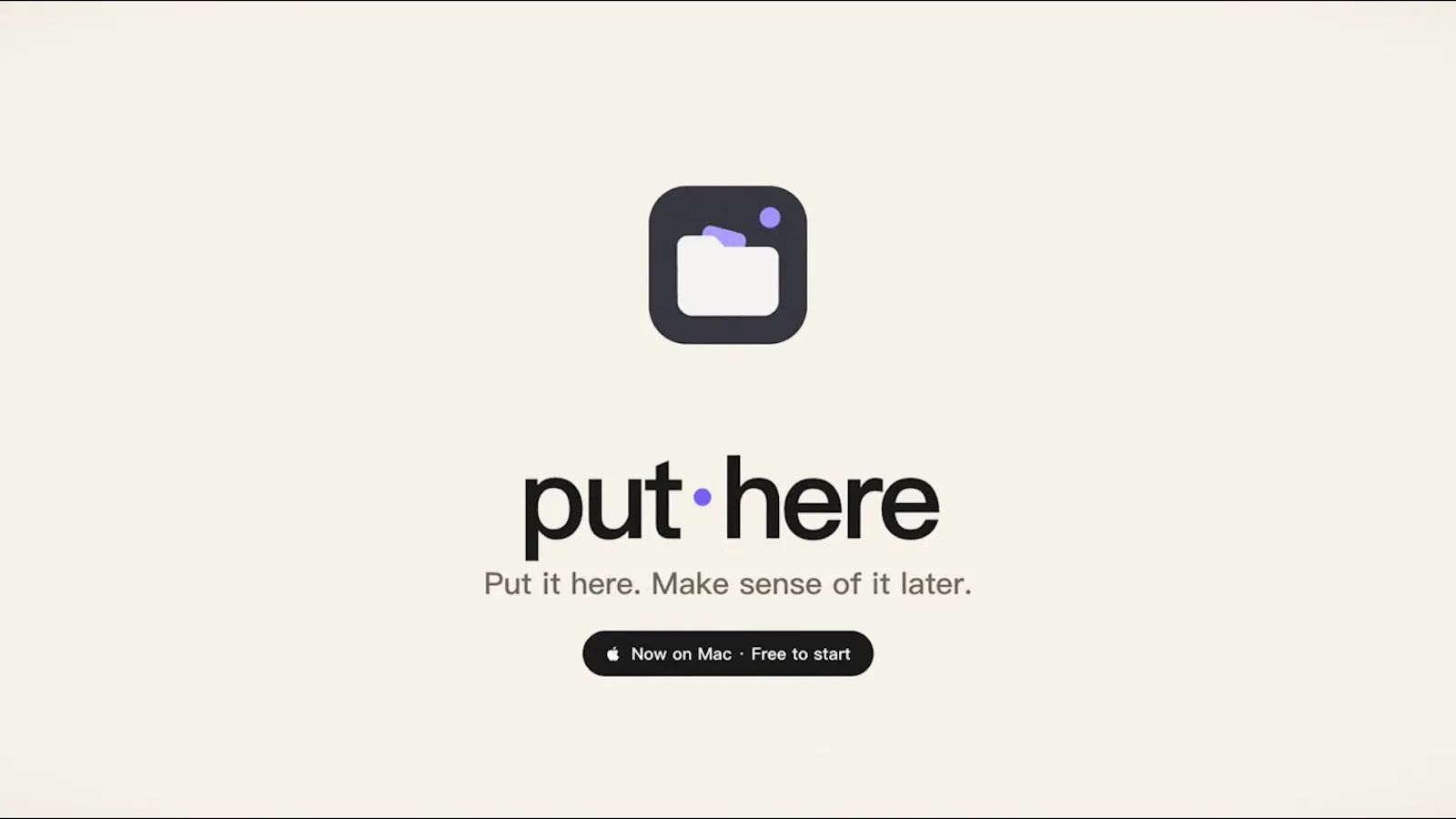 put·here screenshot 1 (video preview)