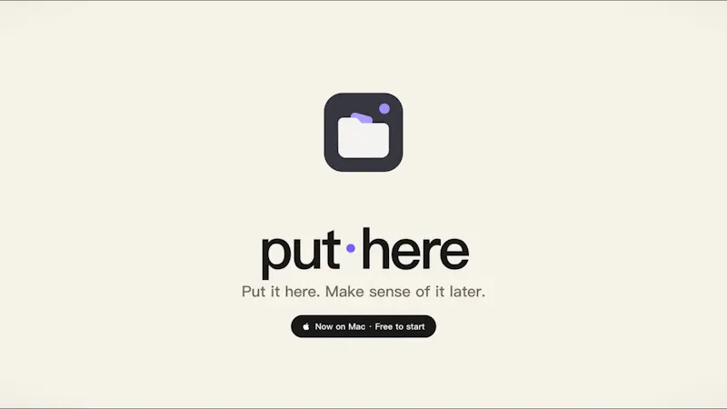 put·here screenshot 1 (video preview)