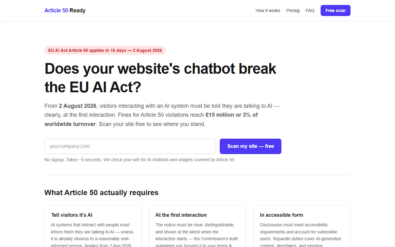 Article 50 Ready screenshot 3