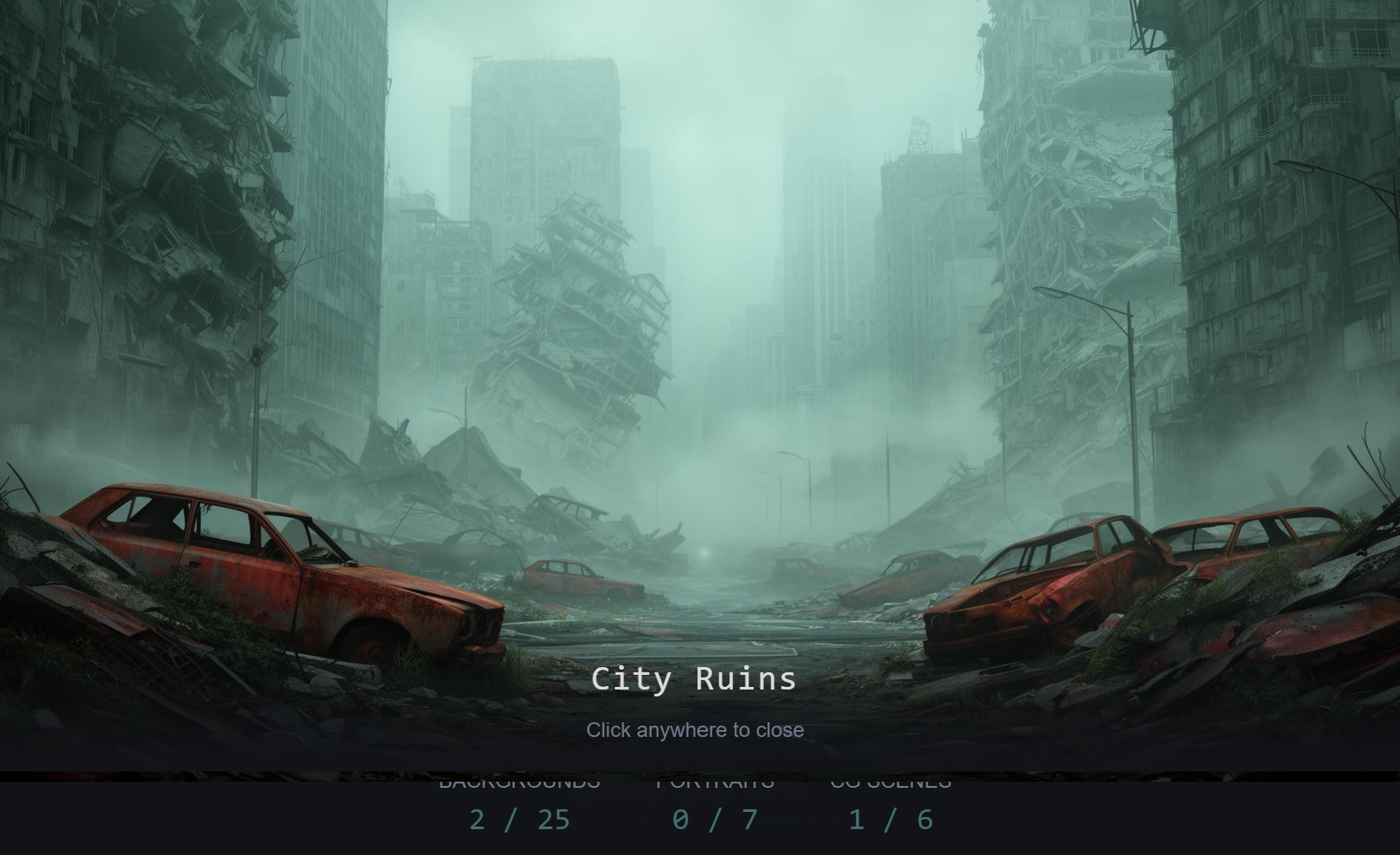 Eternal Malaise VN - Screenshot 2 showing product features and functionality