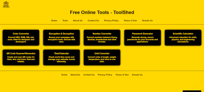 ToolShed screenshot 1