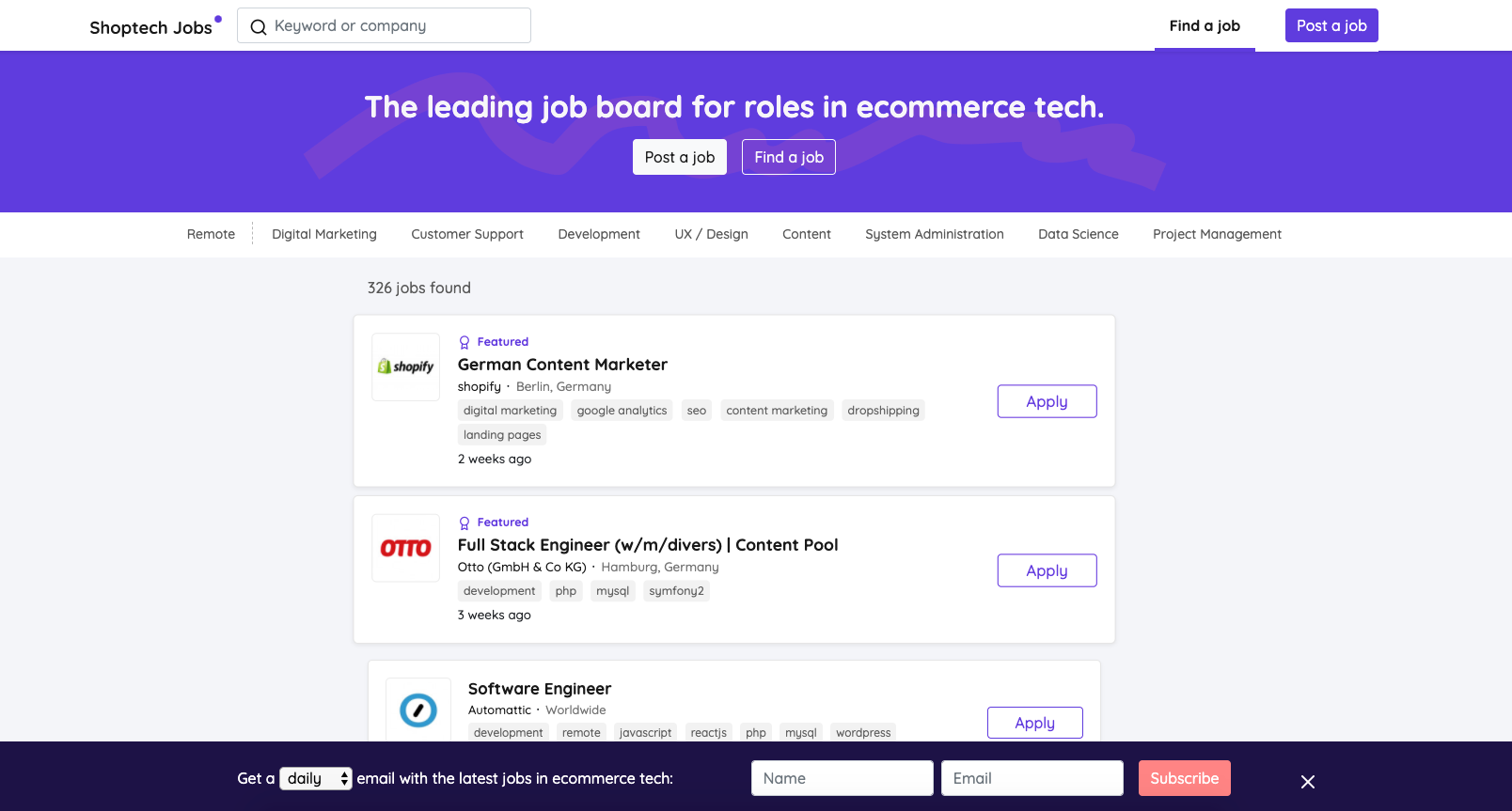 Shoptech Jobs gallery image