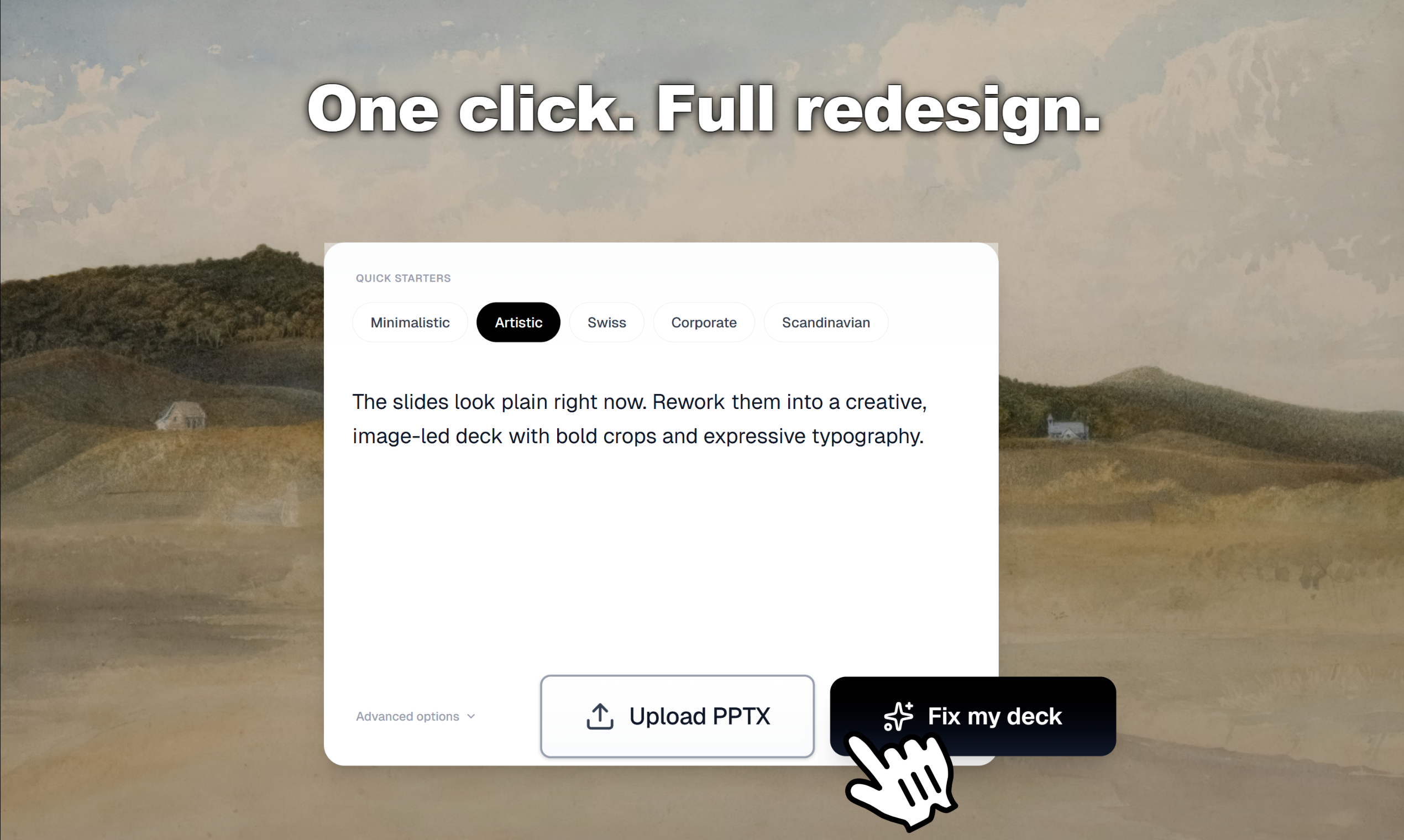 Fix Ugly PowerPoint by CubeOne - Screenshot 2 showing product features and functionality