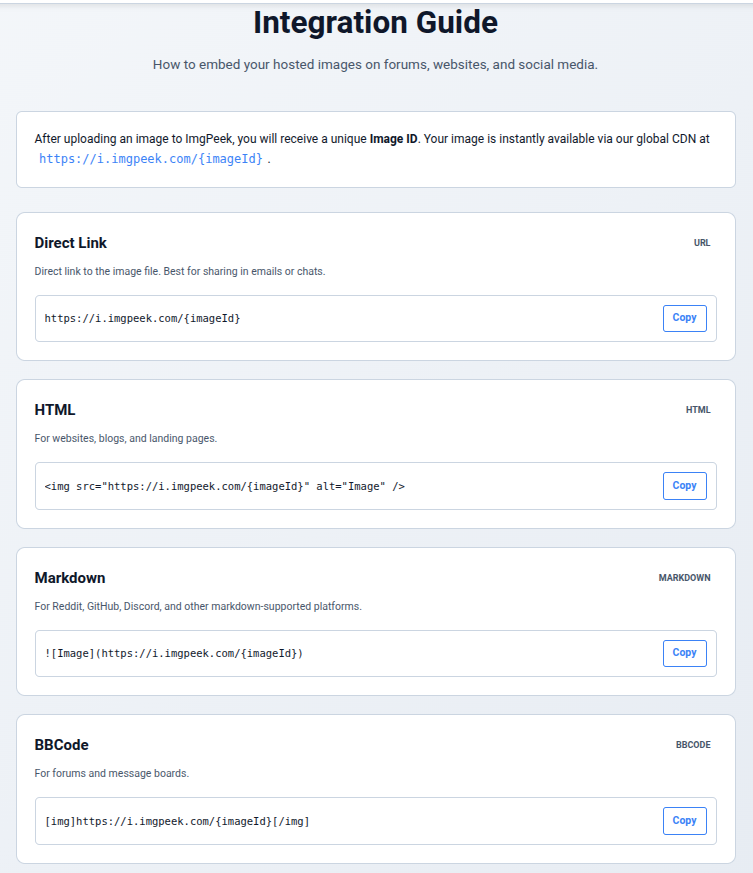 ImgPeek - Screenshot 2 showing product features and functionality