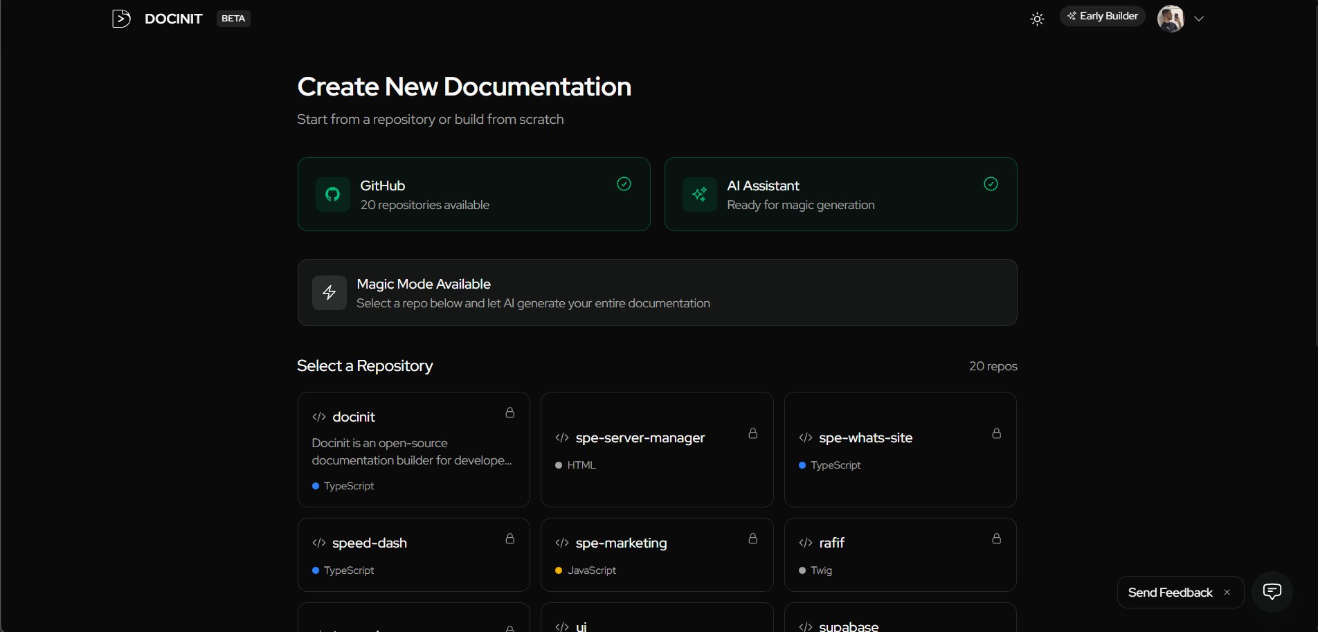 docinit.com - Screenshot 5 showing product features and functionality
