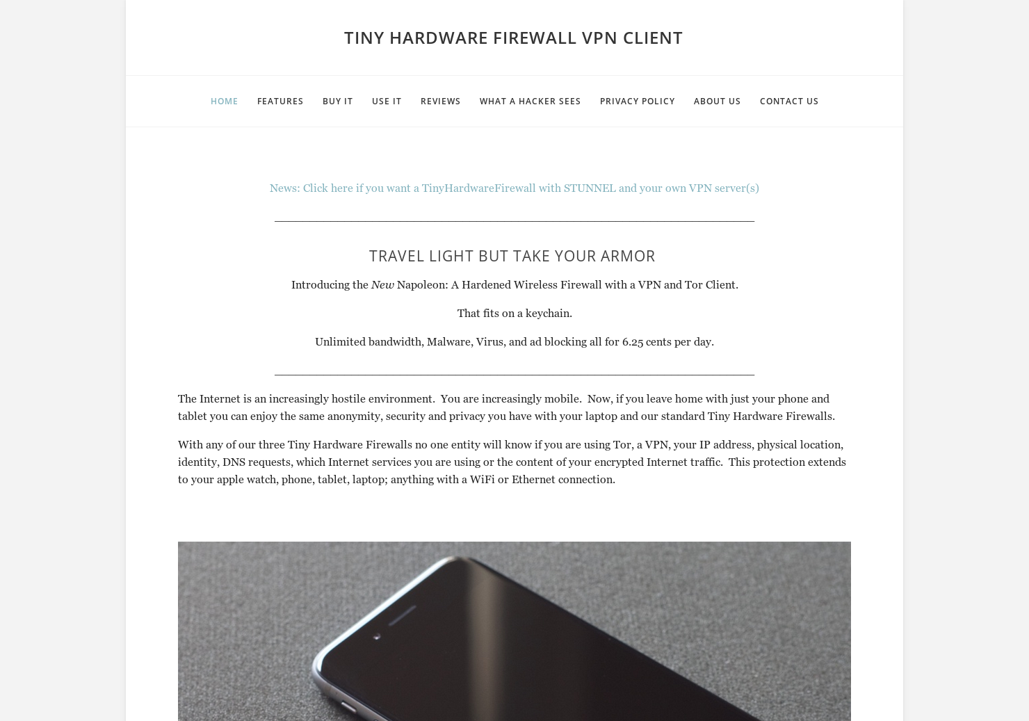 TinyHardwareFirewall