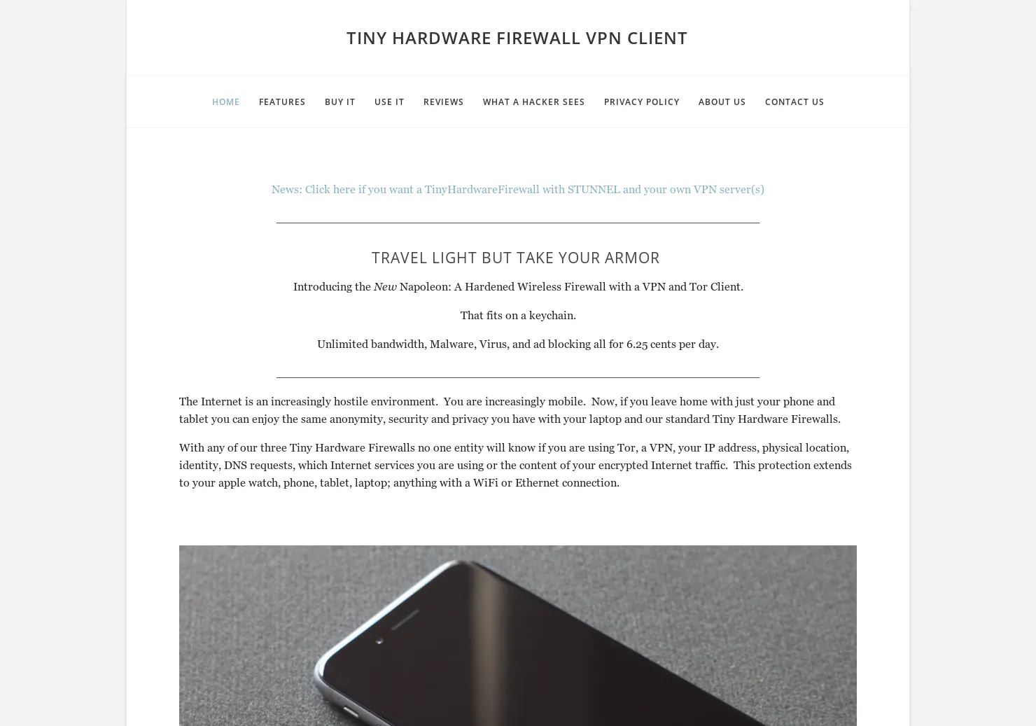 TinyHardwareFirewall