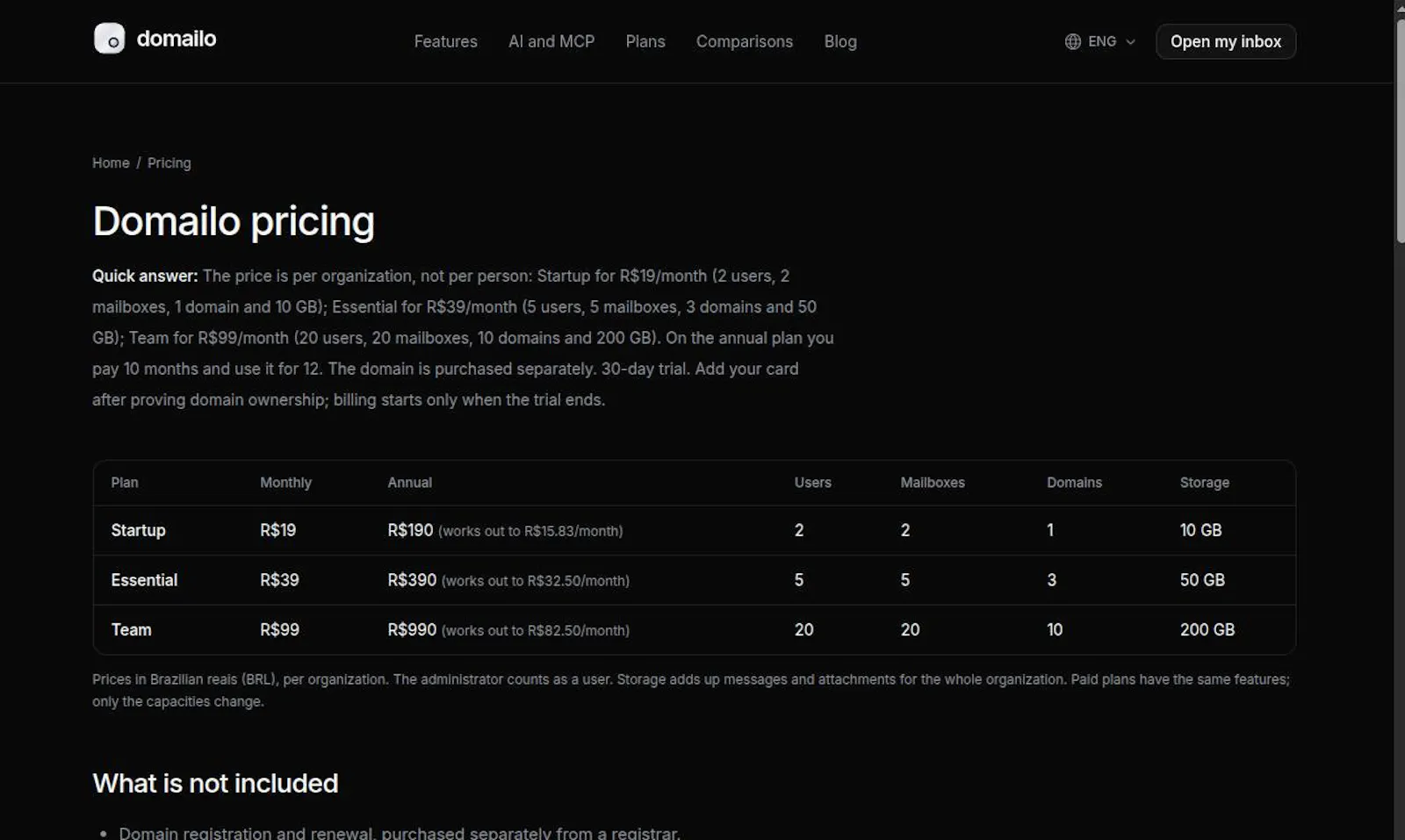 Domailo screenshot 3