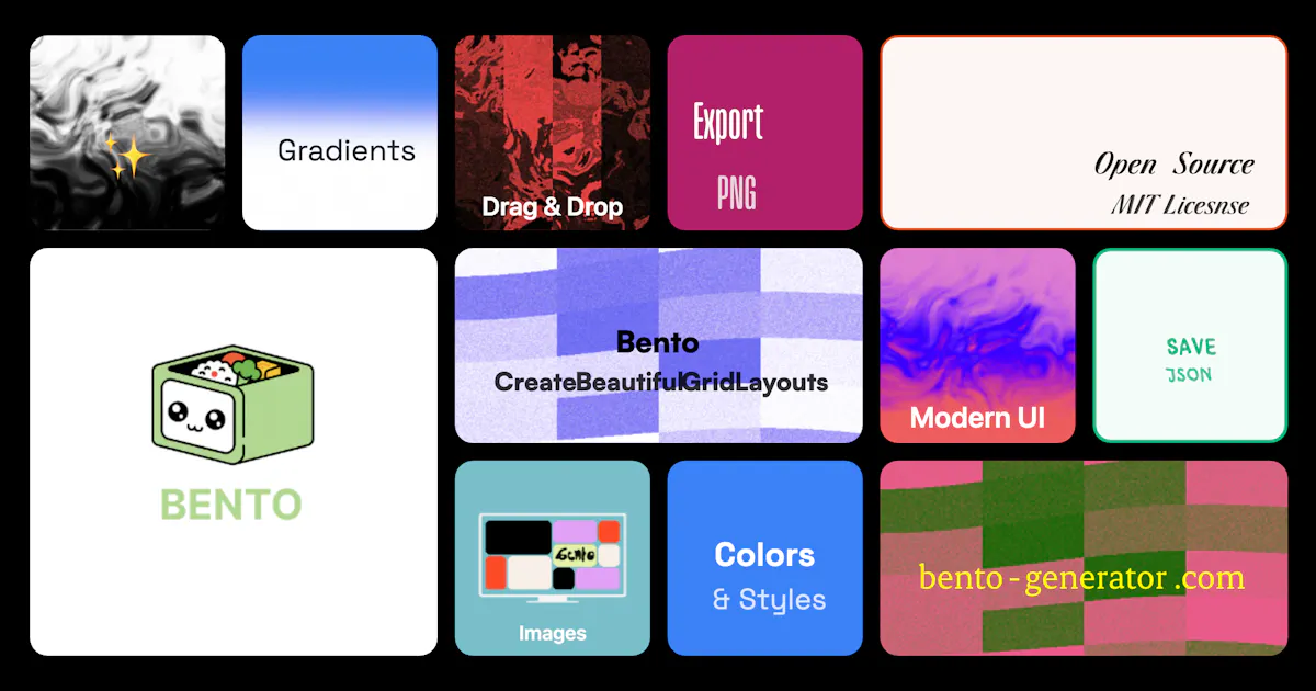 Bento Grid Generator