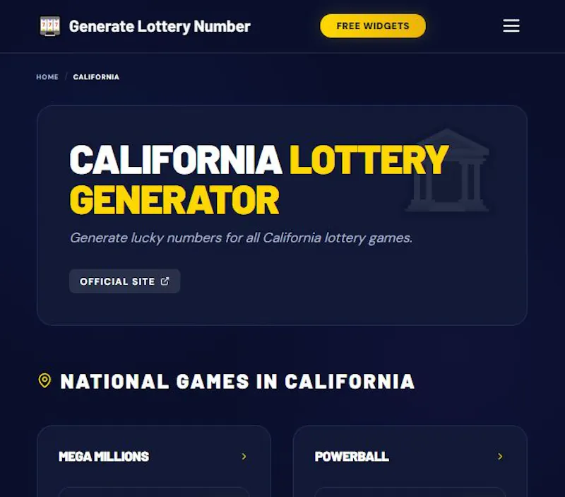 Generate Lottery Number screenshot 5