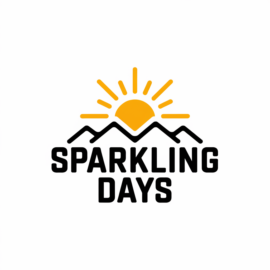 Sparkling App - Product Hunt launch logo and brand identity