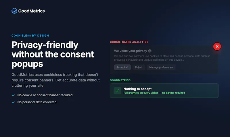 GoodMetrics screenshot 4