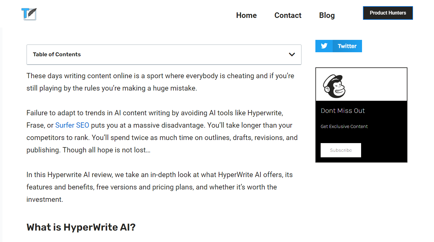 Threadwriter - Get Been- 제품 및 출시를위한 품질 SEO 기사 미디어 4
