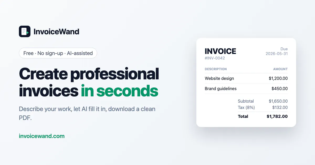 InvoiceWand gallery image