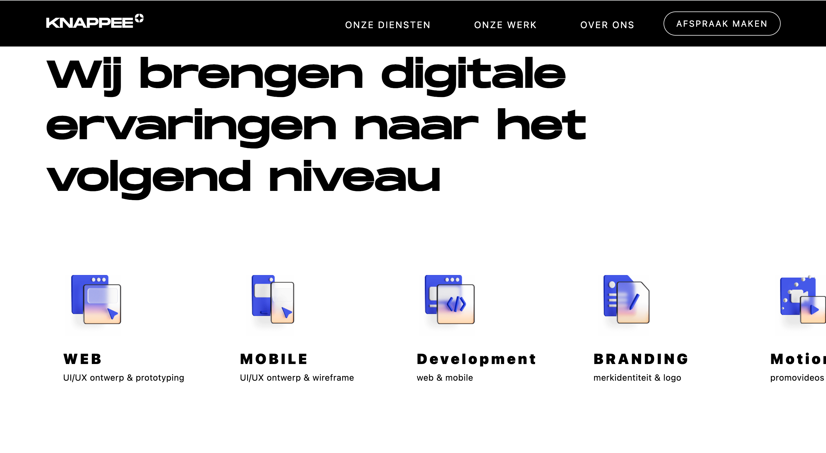 Kanpee.nl은 네덜란드 회사입니다 - UX/UI 대행사 회사 미디어 1