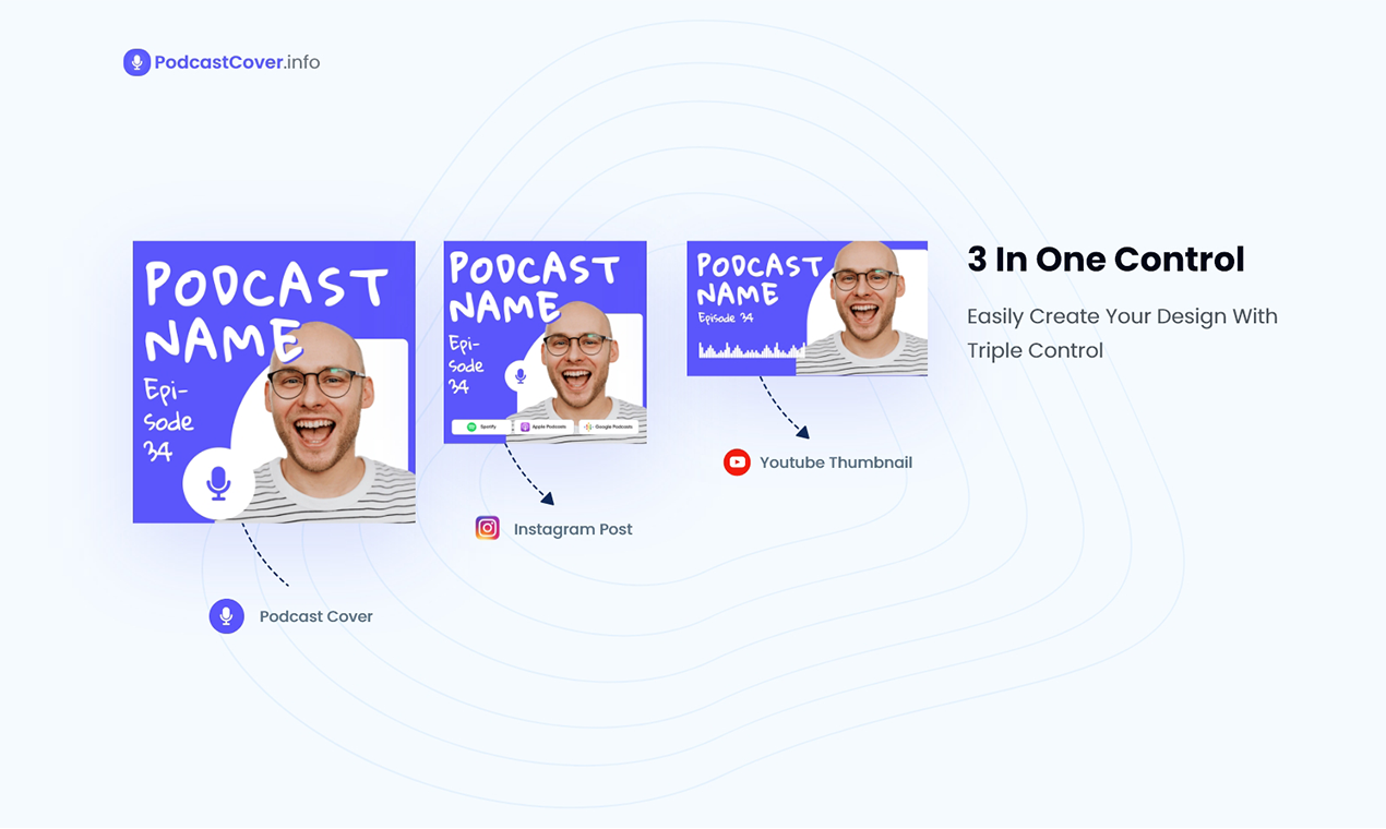 Podcast Cover Template gallery image