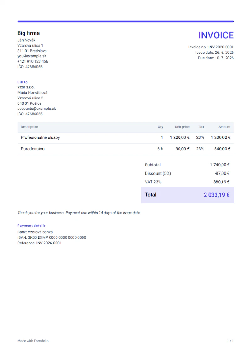 Formfolio screenshot 3