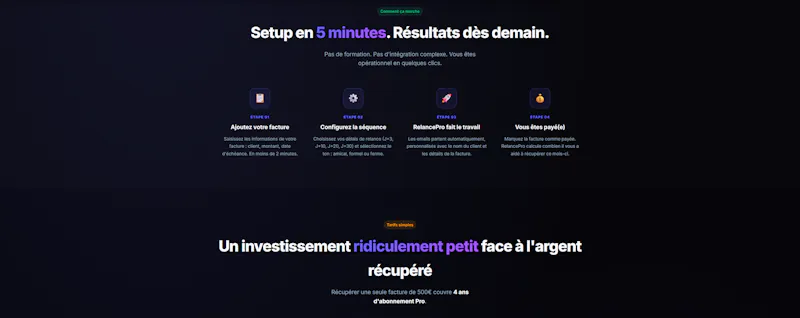 RelancePro screenshot 2
