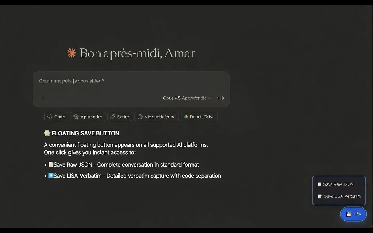 LISA Core screenshot 2