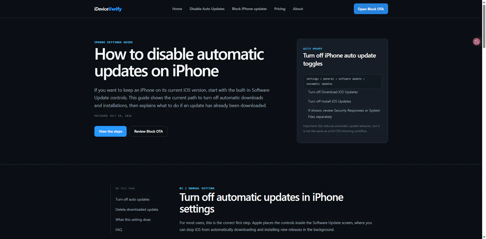 iDeviceVerify screenshot 2