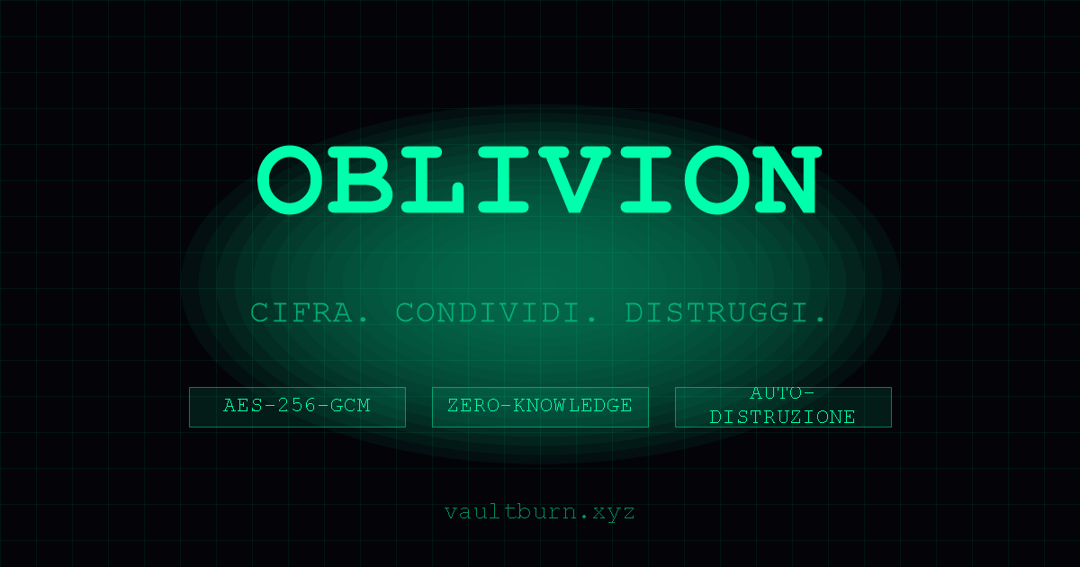 OBLIVION gallery image