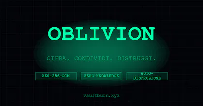 OBLIVION gallery image