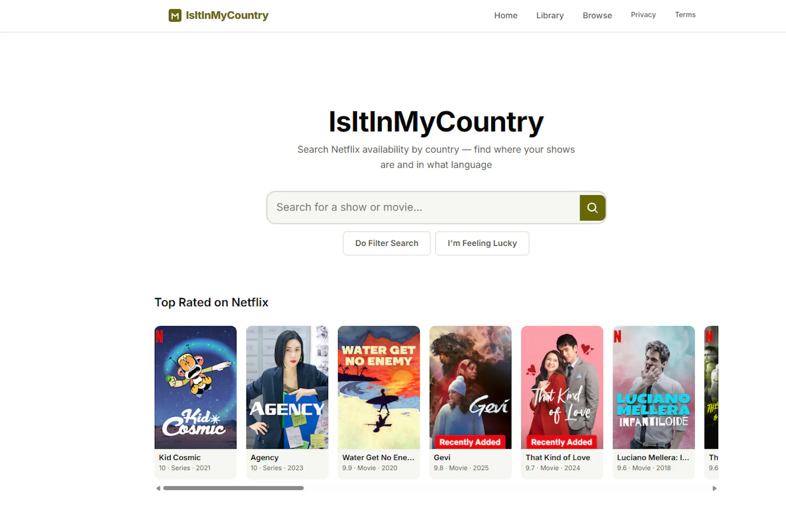IsItInMyCountry screenshot 1