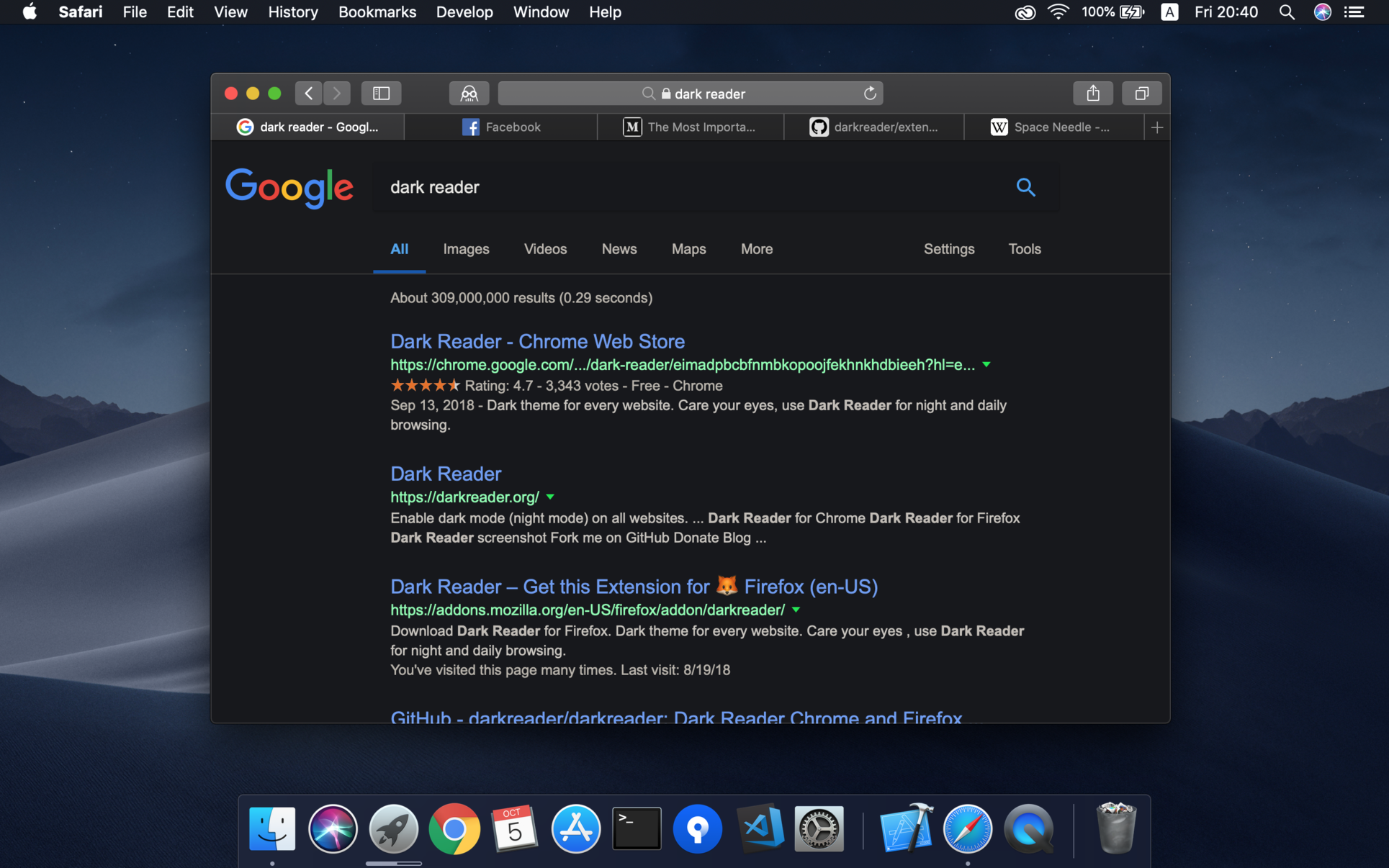 Dark Reader for Safari Image