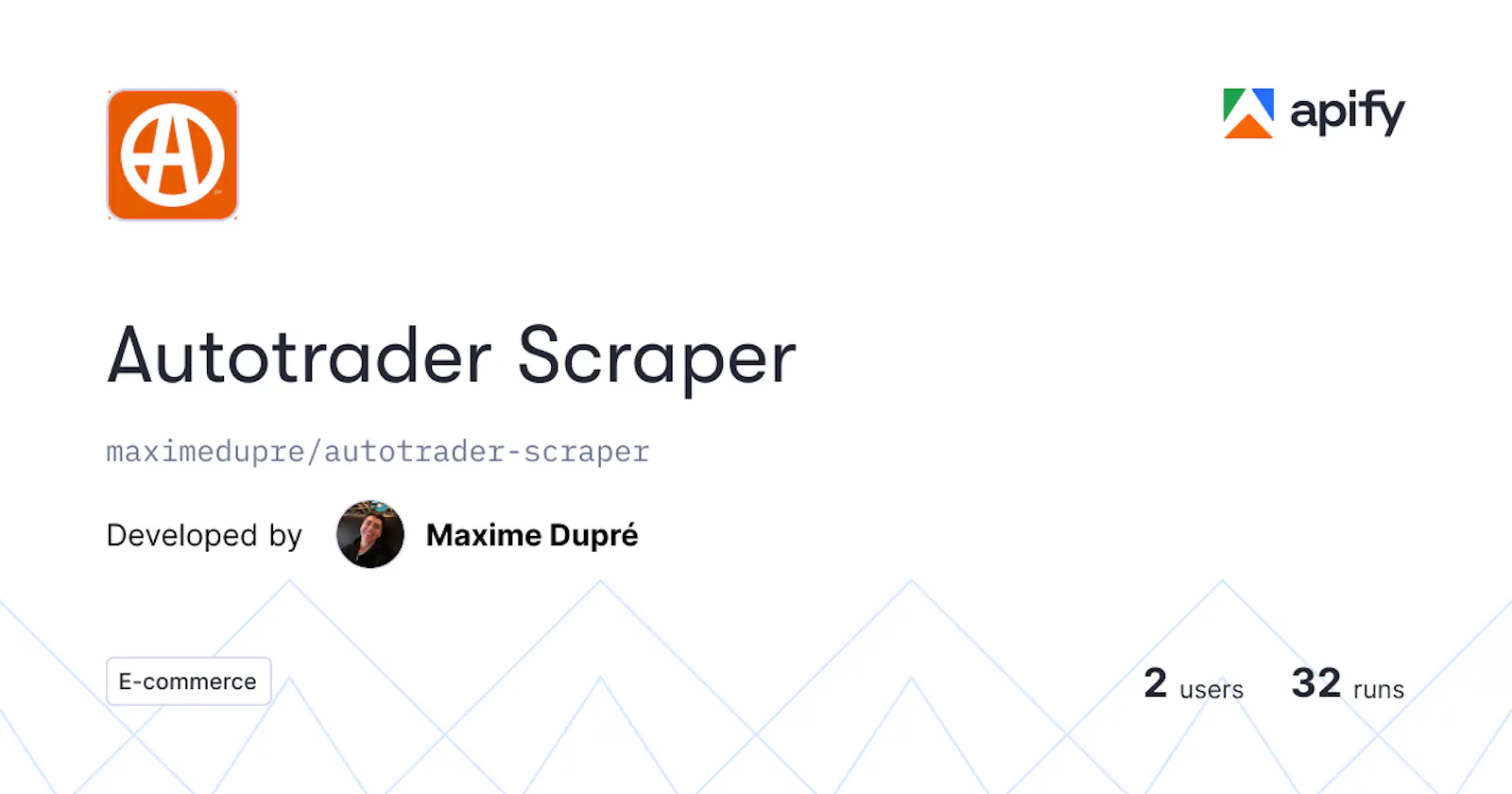 Autotrader Scraper screenshot 1