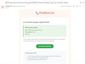 PetWishList gallery image