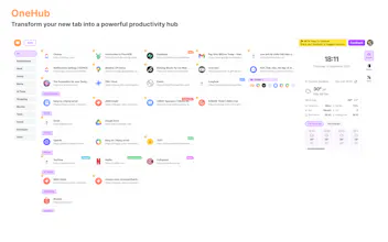 OneHub Shortcuts gallery image